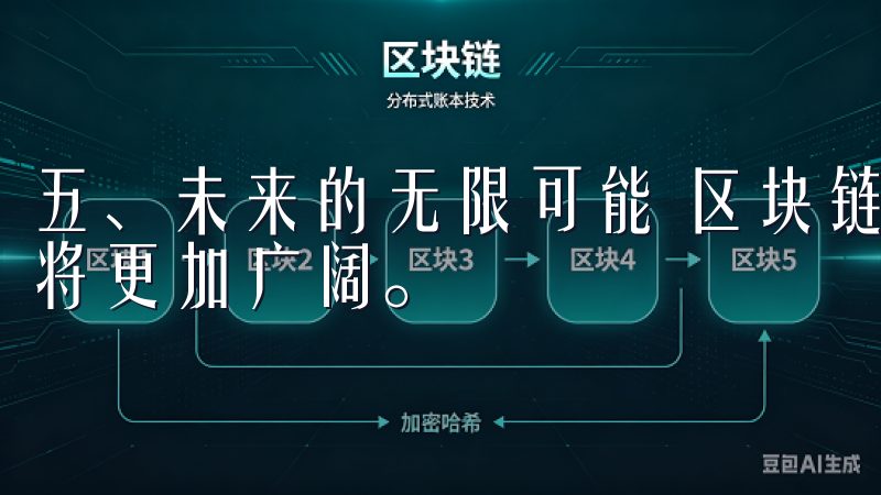 五、未来的无限可能 区块链技术的不断发展，数字资产的未来将更加广阔。