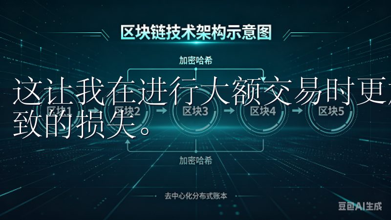 这让我在进行大额交易时更加放心，不用担心因流动性不足而导致的损失。