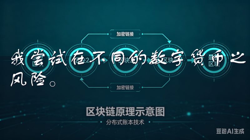 我尝试在不同的数字货币之间进行分散投资，从而降低我的整体风险。